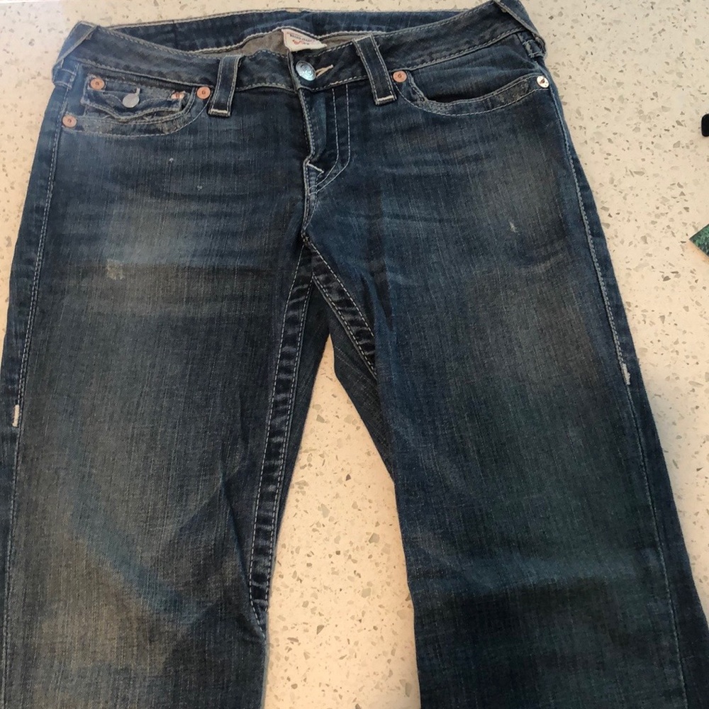 Like new True Religion Bootcut Jeans - Picture 1 of 4